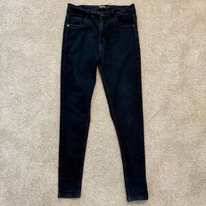 NWOT Dolce Crudo Dark Blue Denim Skinny Jeans Women's Size 32‎